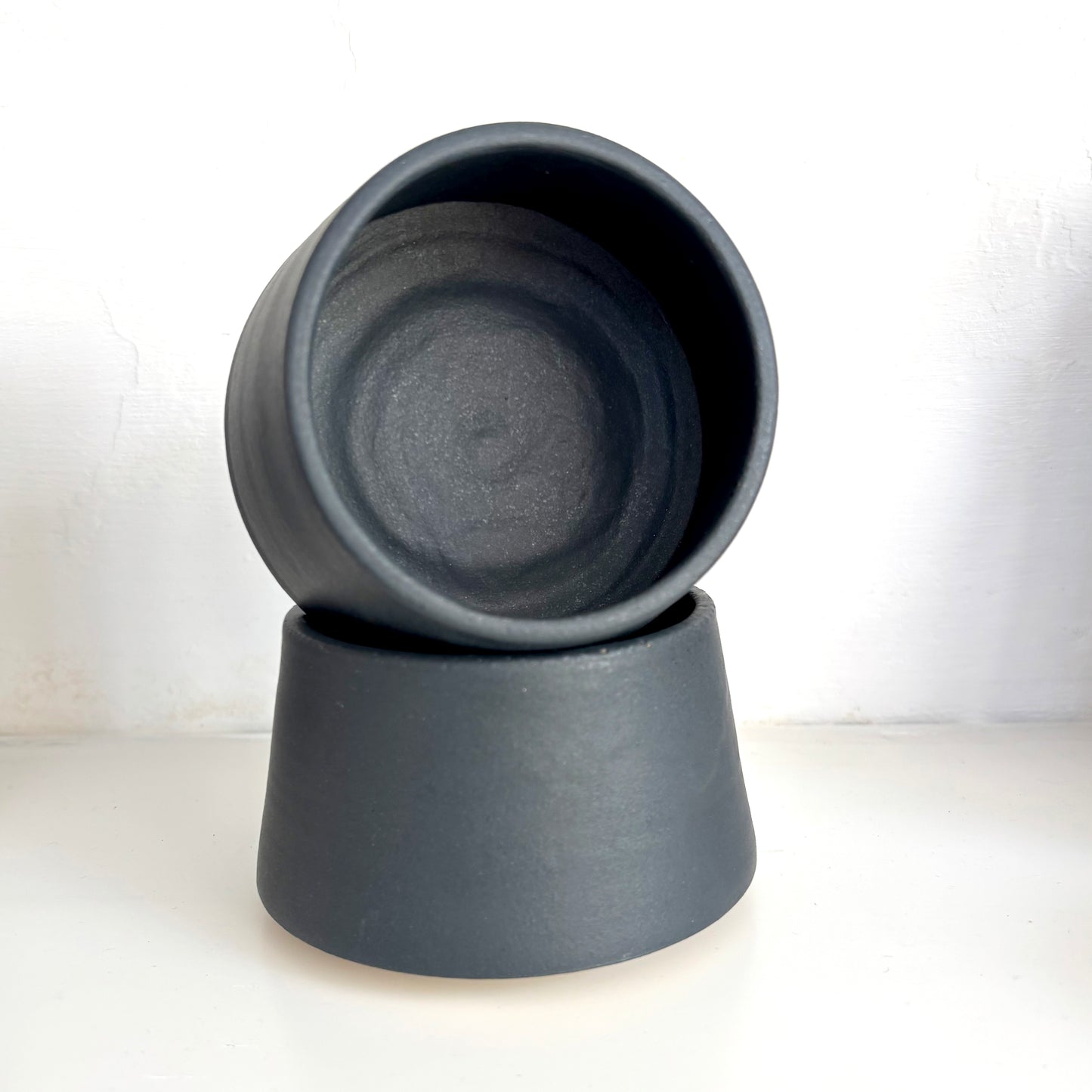 Charcoal Stoneware Tumbler