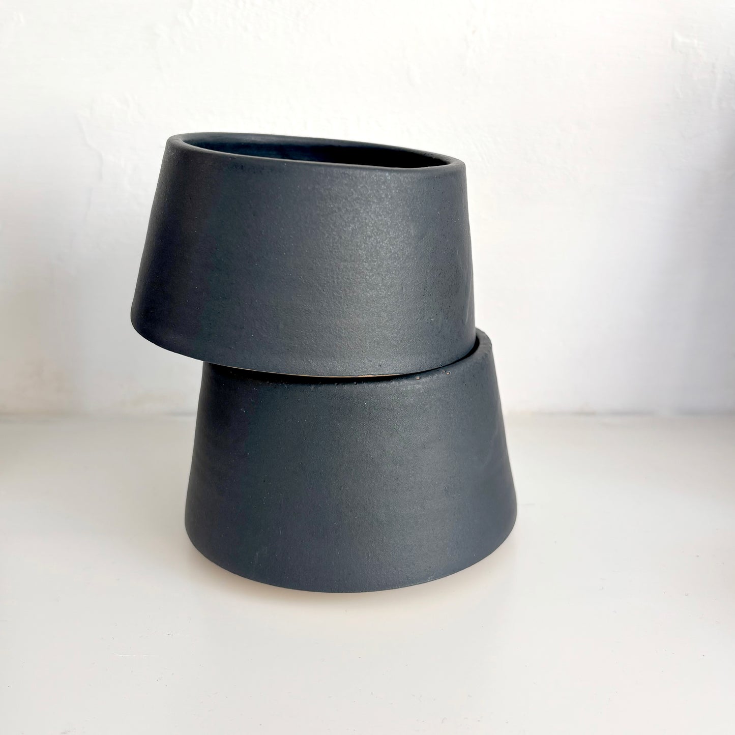 Charcoal Stoneware Tumbler