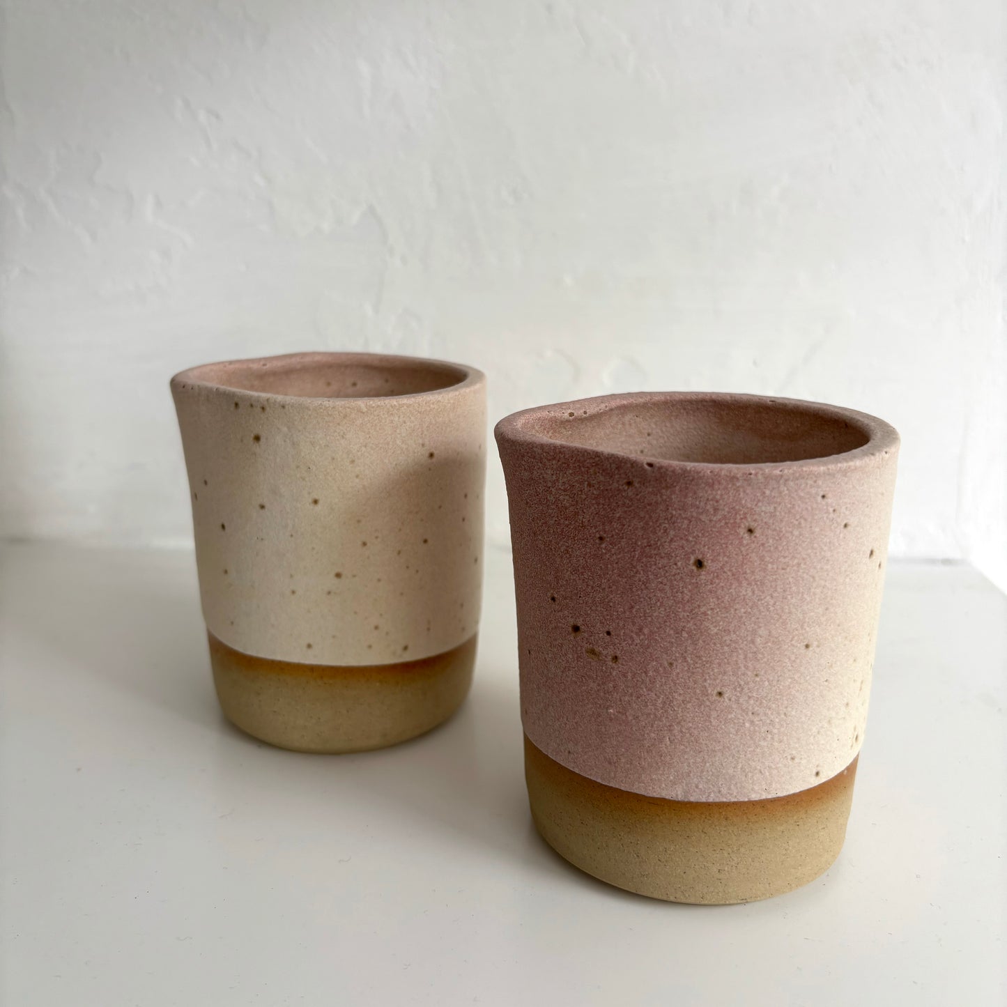 Blush Stoneware Pourer