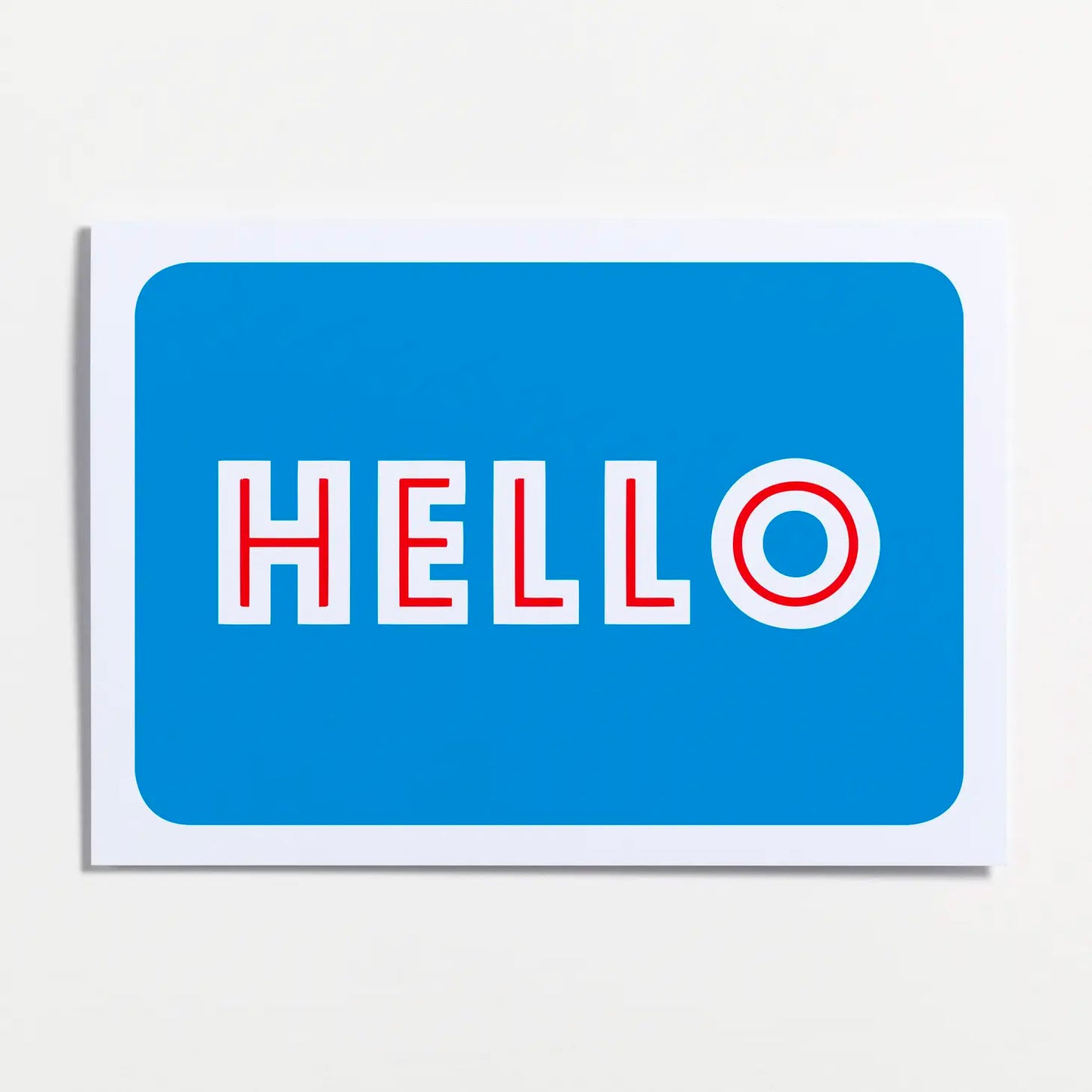 Hello Greetings Card