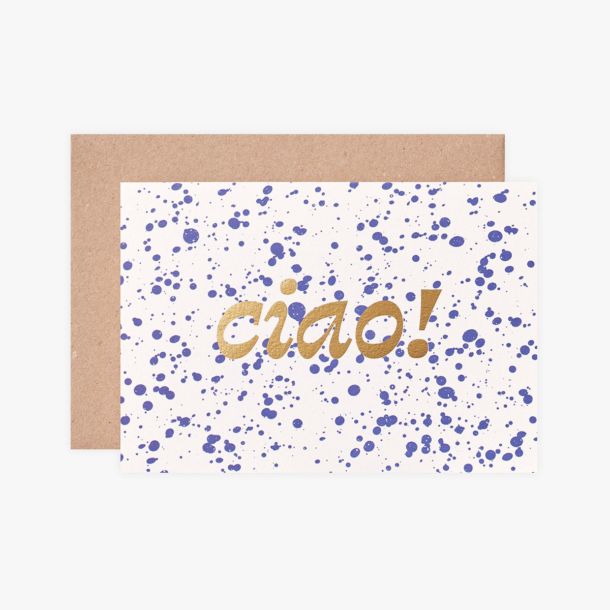 Splatterware Card Ciao!