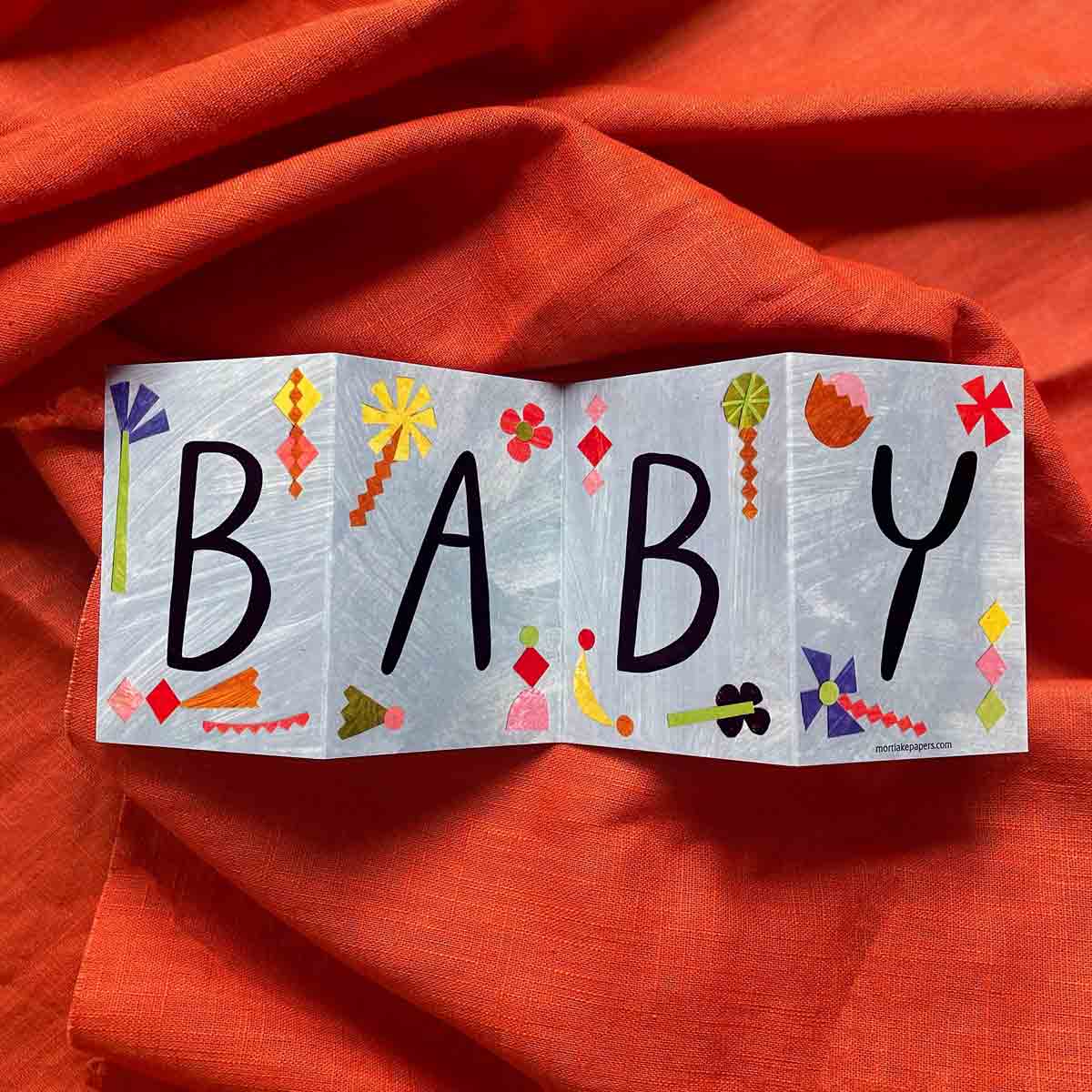 Baby Concertina Card
