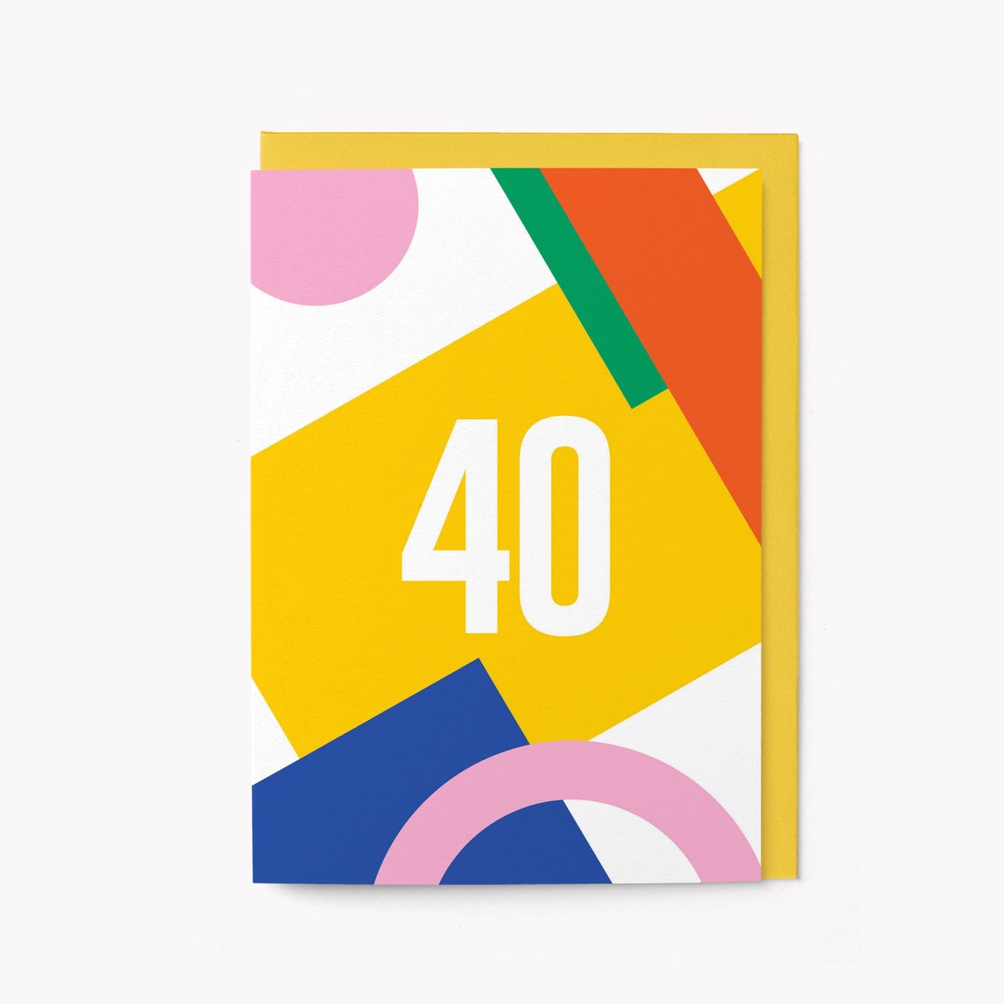 40th Birthday - Age Greeting Card