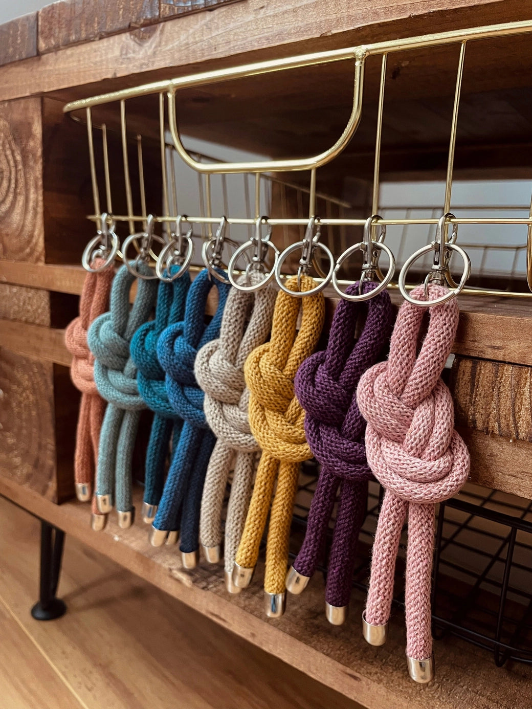 Knotted Rope Keyring