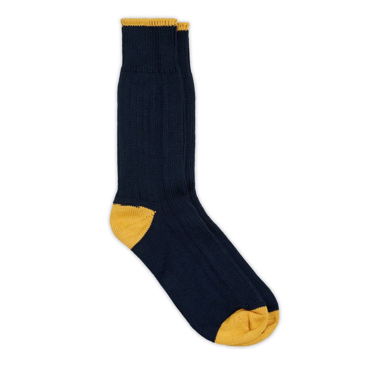 Caburn Organic Cotton Sock / Navy