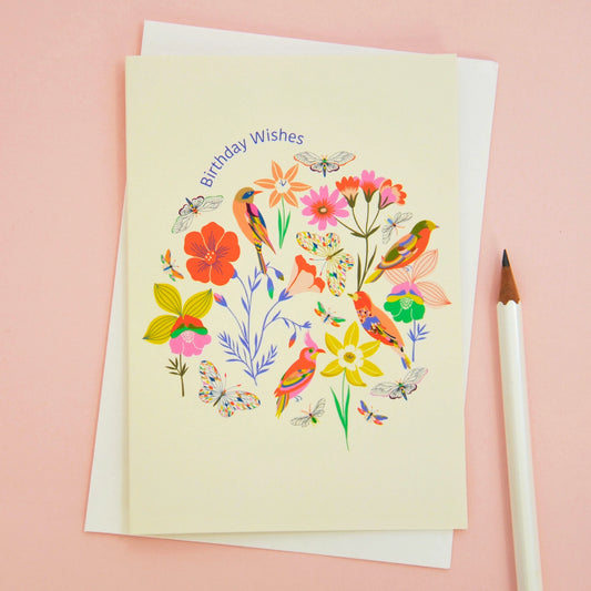 Birthday Wishes Greetings Card