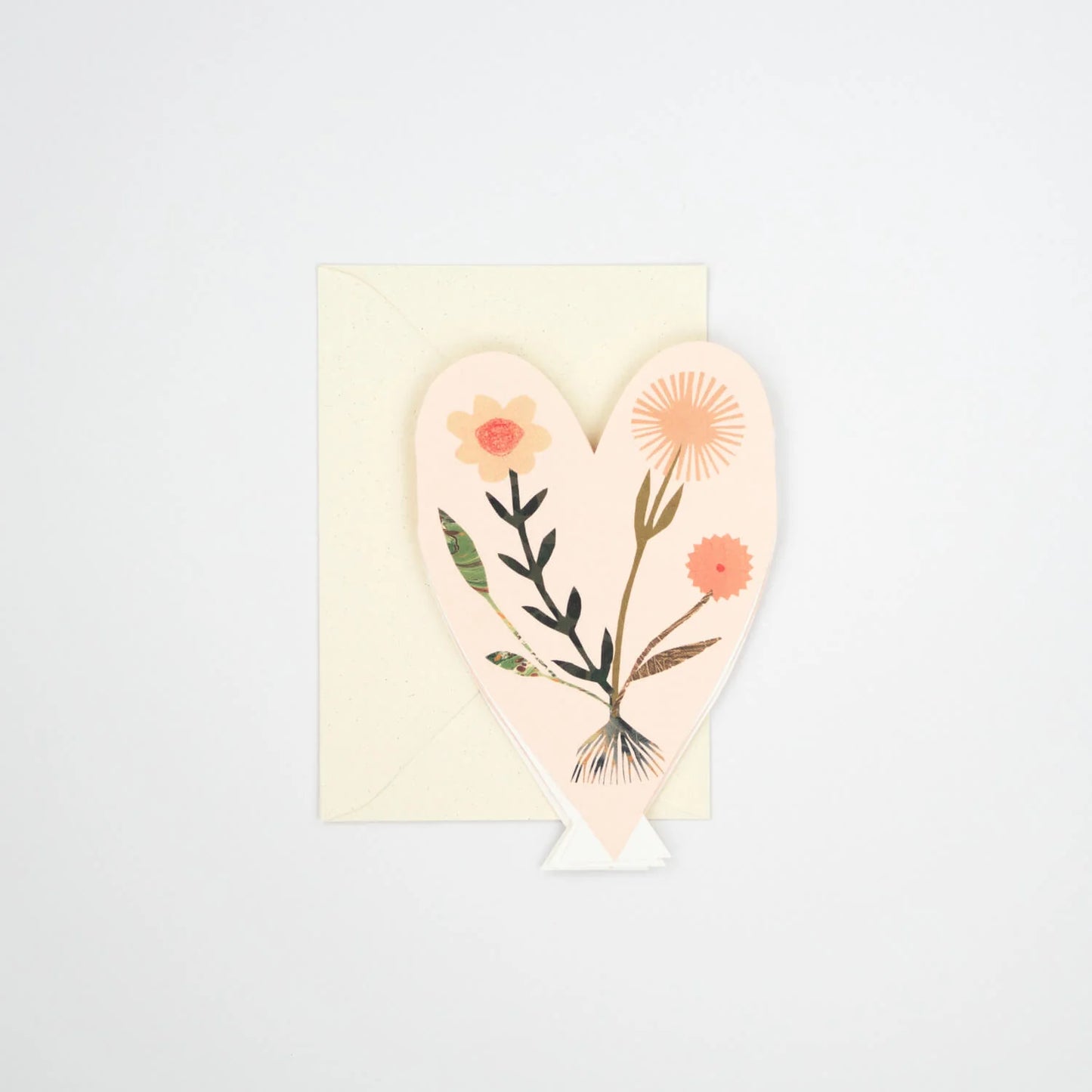 Hearts Concertina Card