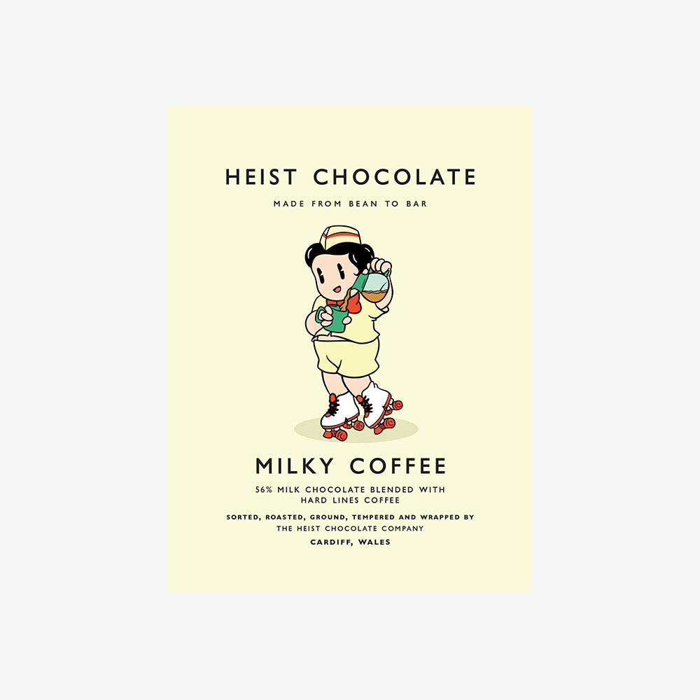 Heist Milky Coffee Chocolate Bar