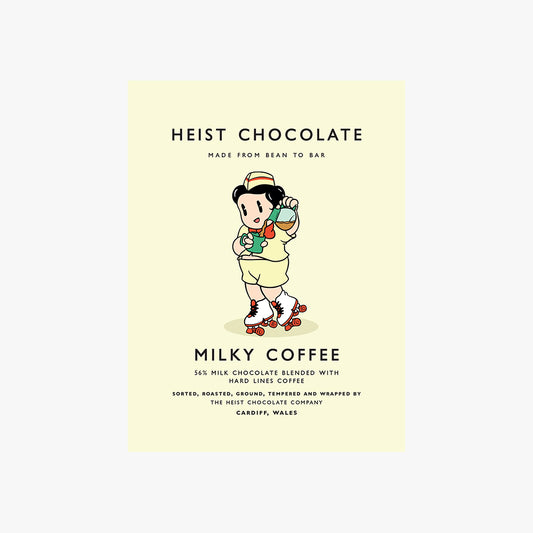 Heist Milky Coffee Chocolate Bar