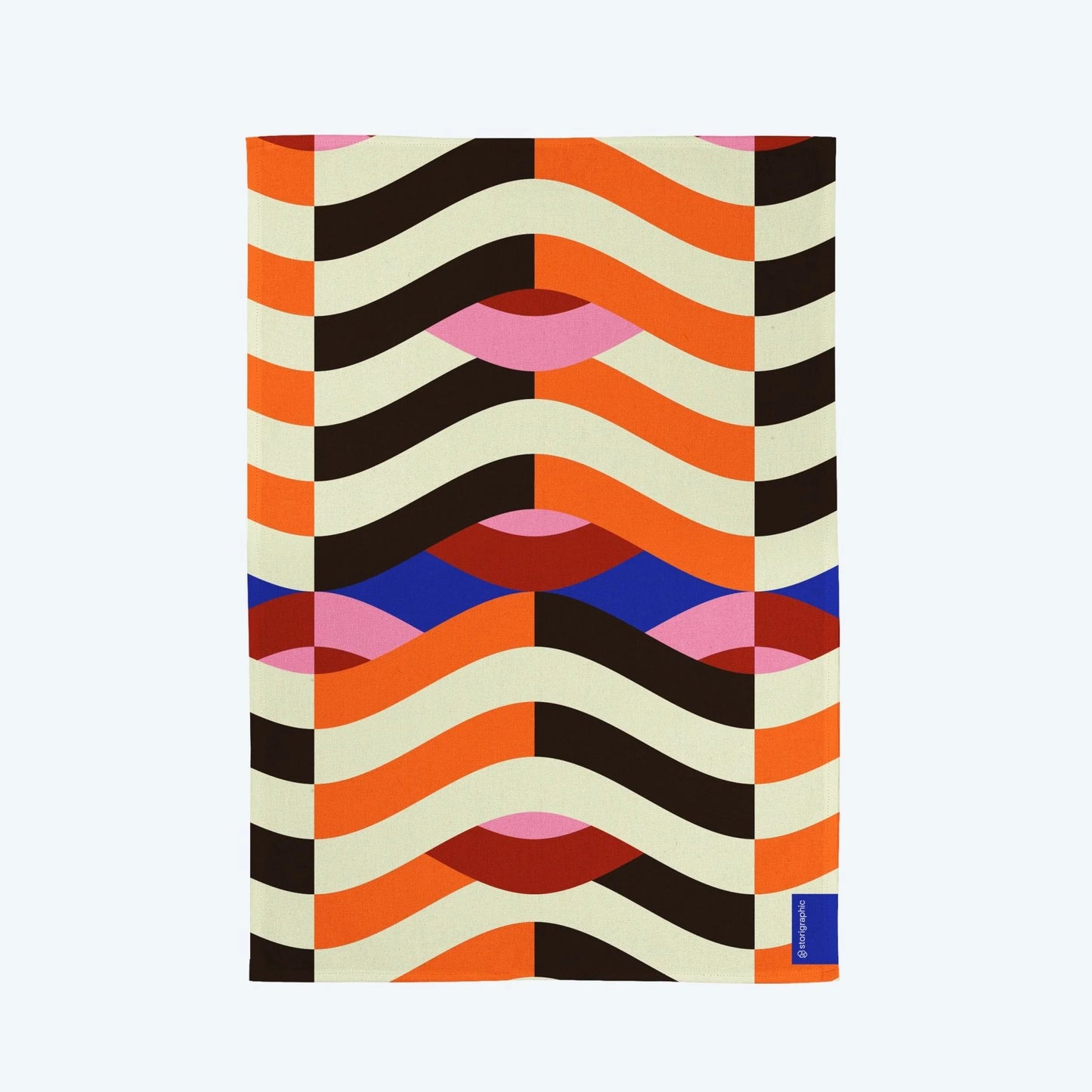 Cotton Tea Towel Kinetic 2