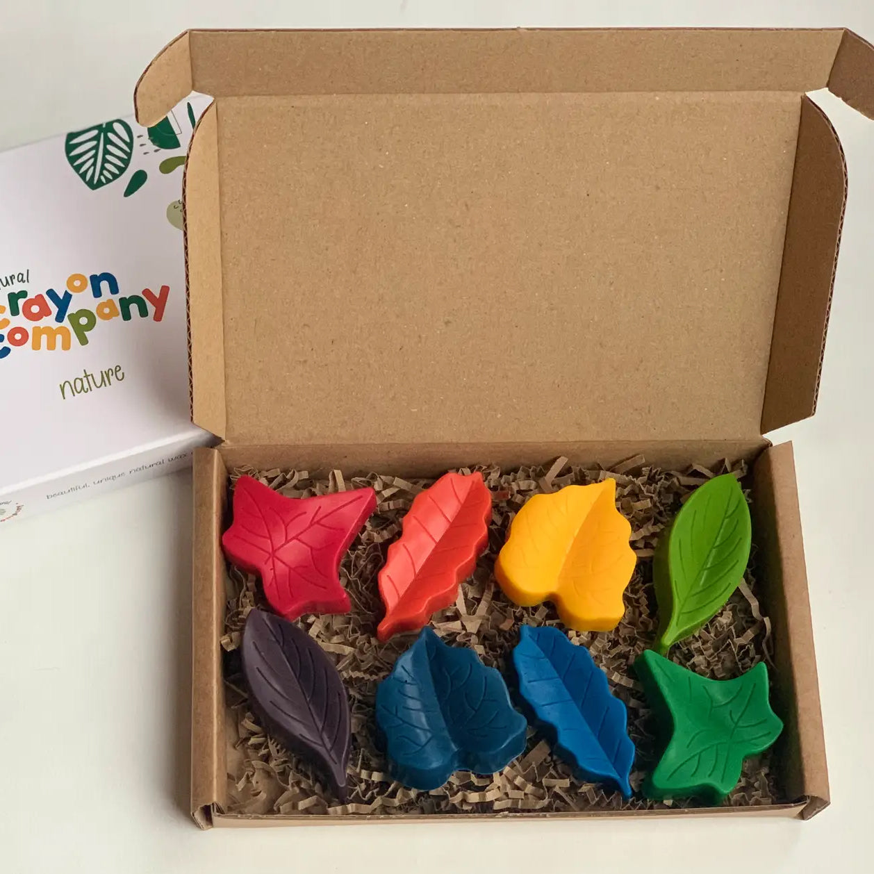 Leaves - Set of 8 Crayons