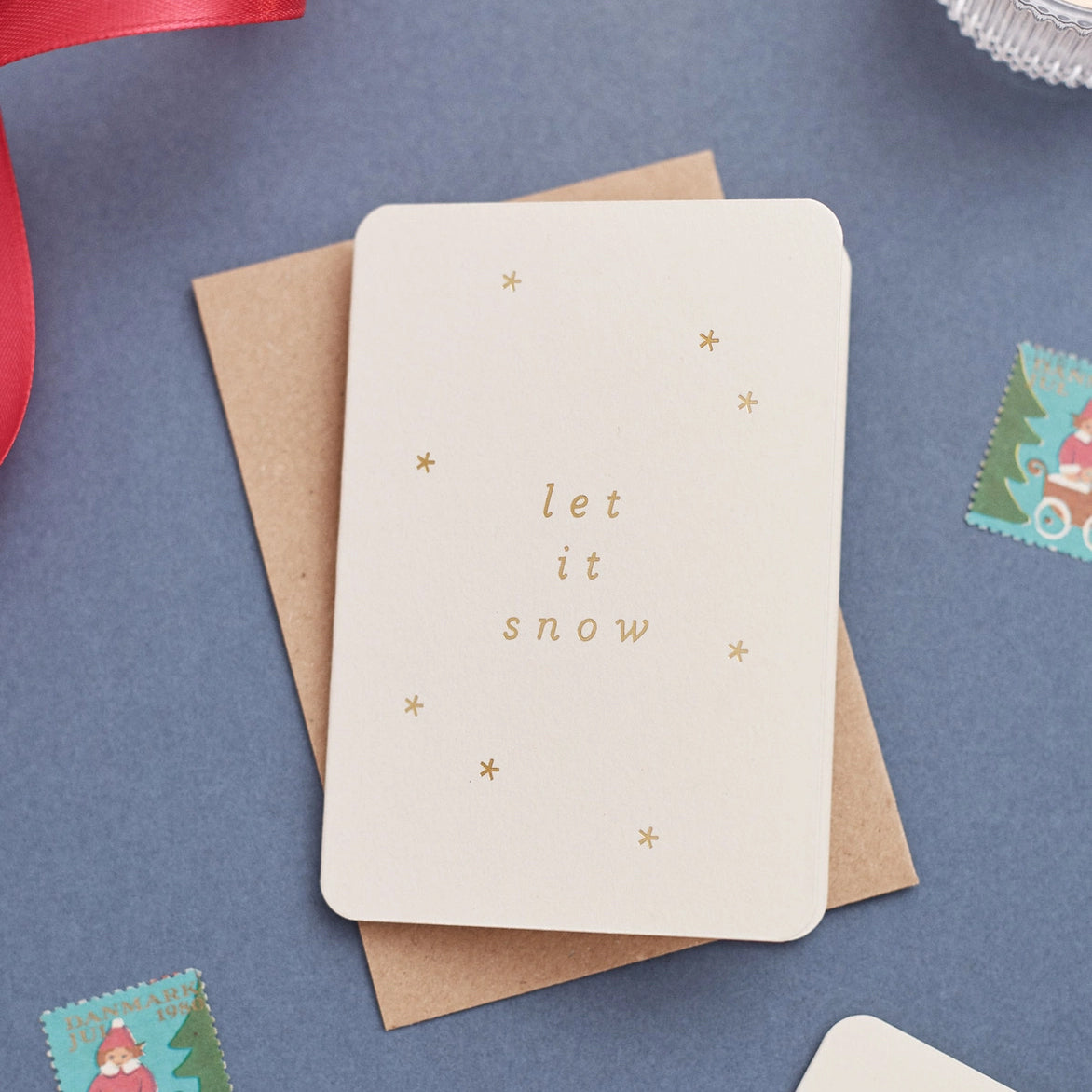 Mini Christmas Card Mixed Pack of 5