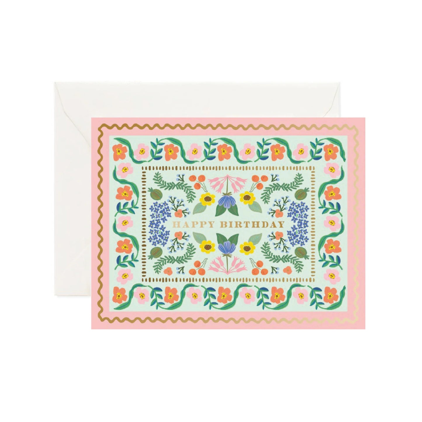 Sicily Garden Birthday Card