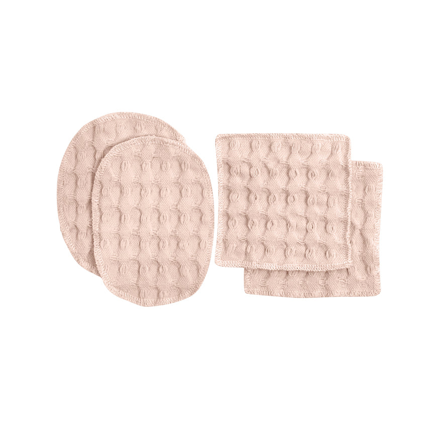 Organic Cotton Big Waffle Make Up Pads