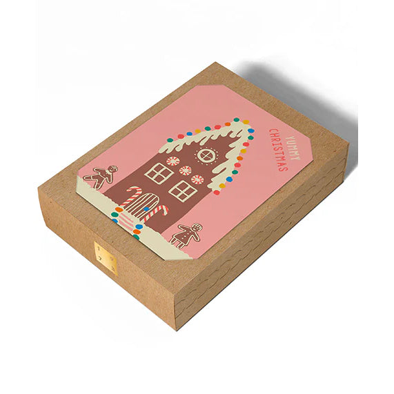 Emma Cooter Draws Gingerbread - Box of Christmas Eight Cards