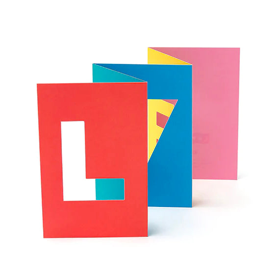 Cut & Make LOVE BLOCK Card