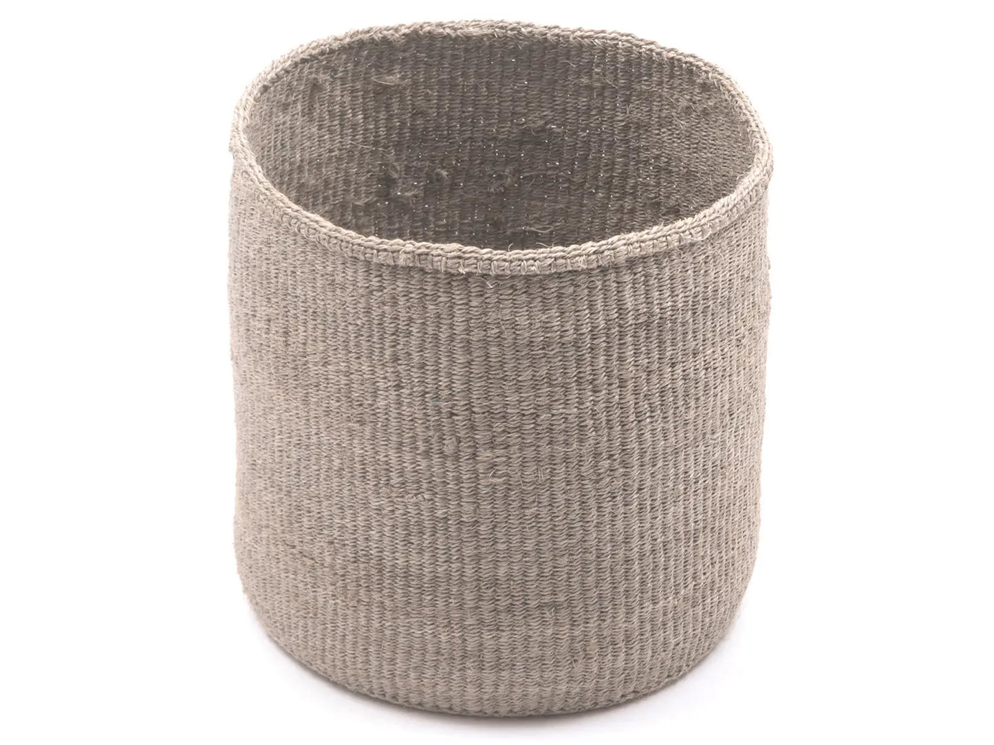 Earth Grey Woven Storage Basket
