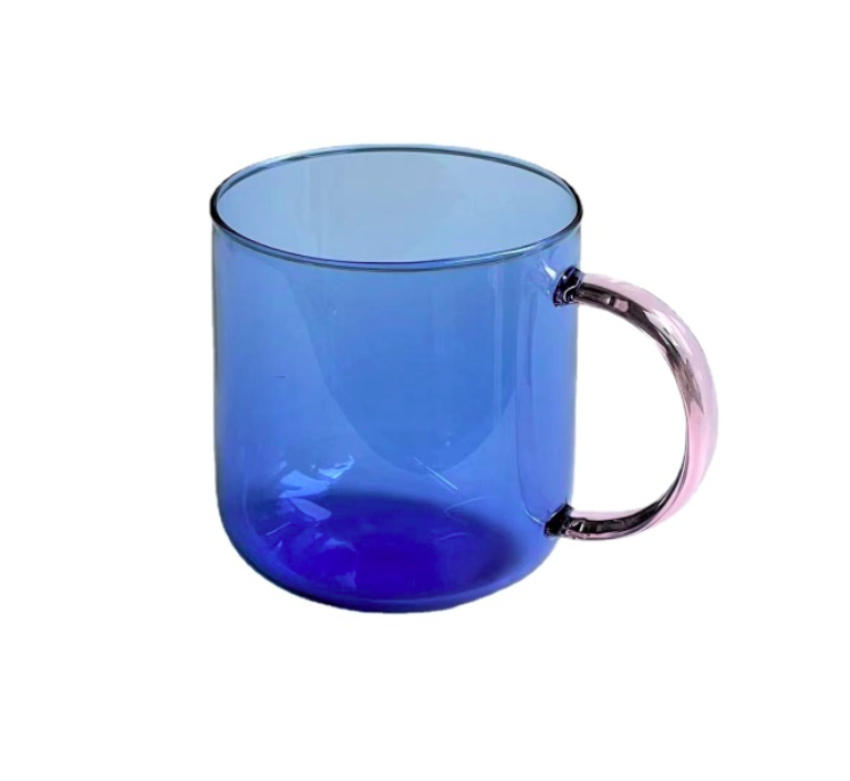 Colourful Ear Glass Mug