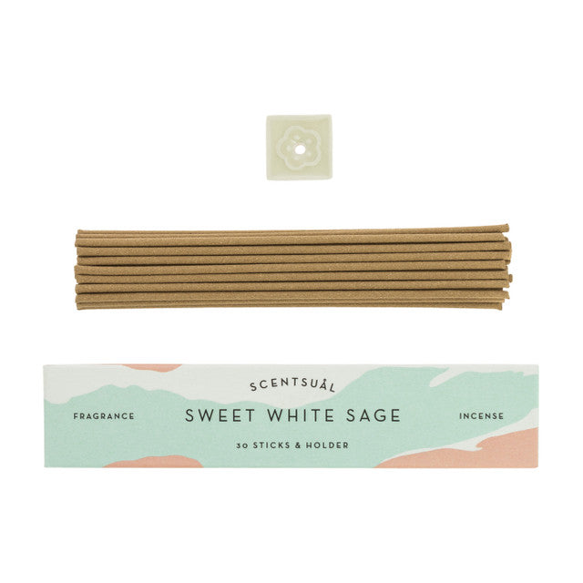 Sweet White Sage Scentsual Incense