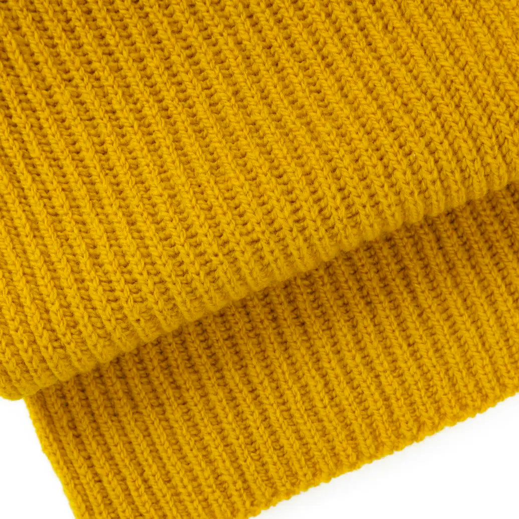 Piccalilli Lambswool Fisherman’s Rib Scarf