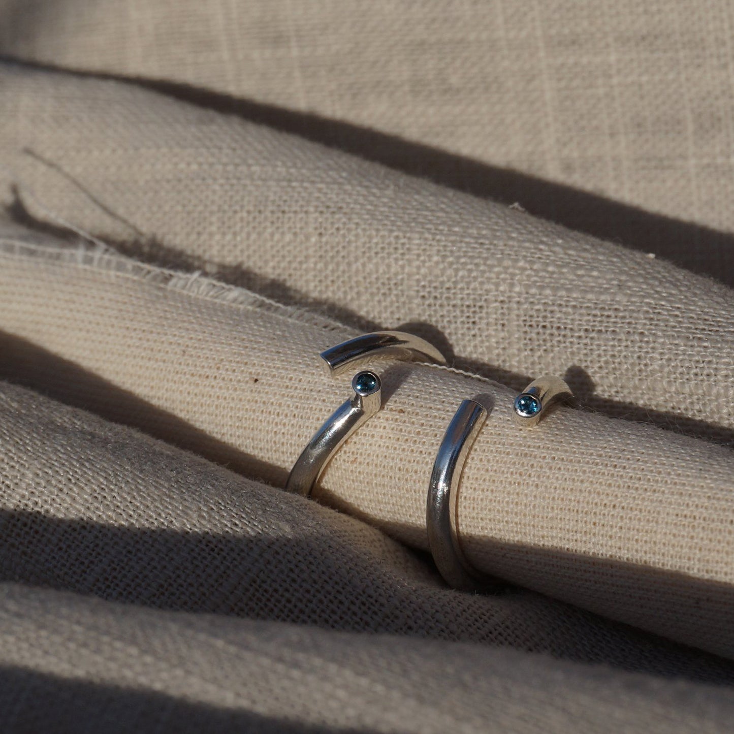 Open Topaz Ring