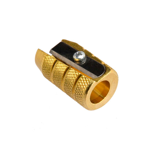 Brass Bullet Single Hole Sharpener - Some tarnish