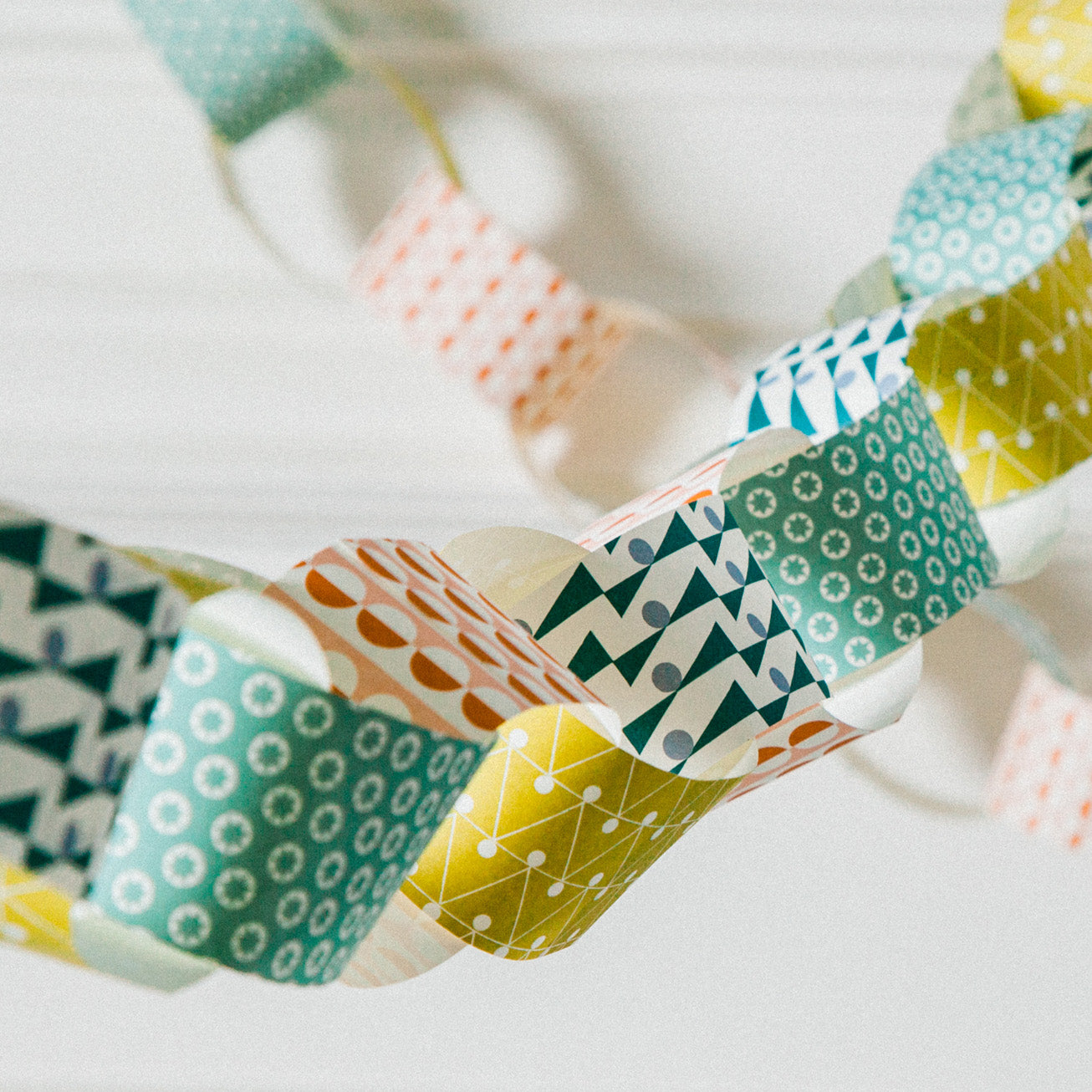 Spring Paperchain Garland Kit