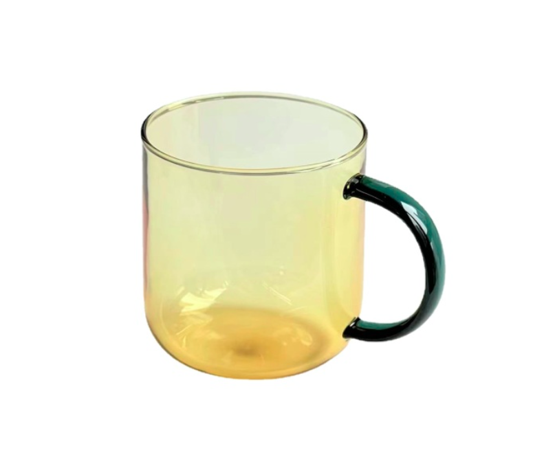 Colourful Ear Glass Mug