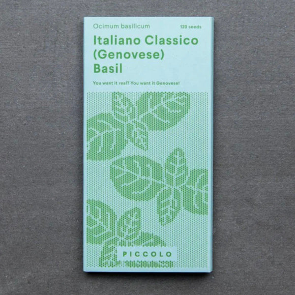 Basil Genovese Seed Packet