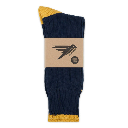 Caburn Organic Cotton Sock / Navy