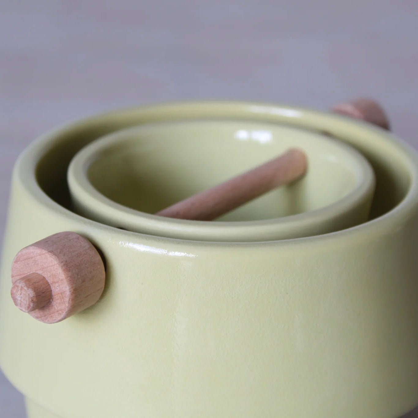 Ceramic Oil Burner in Citron