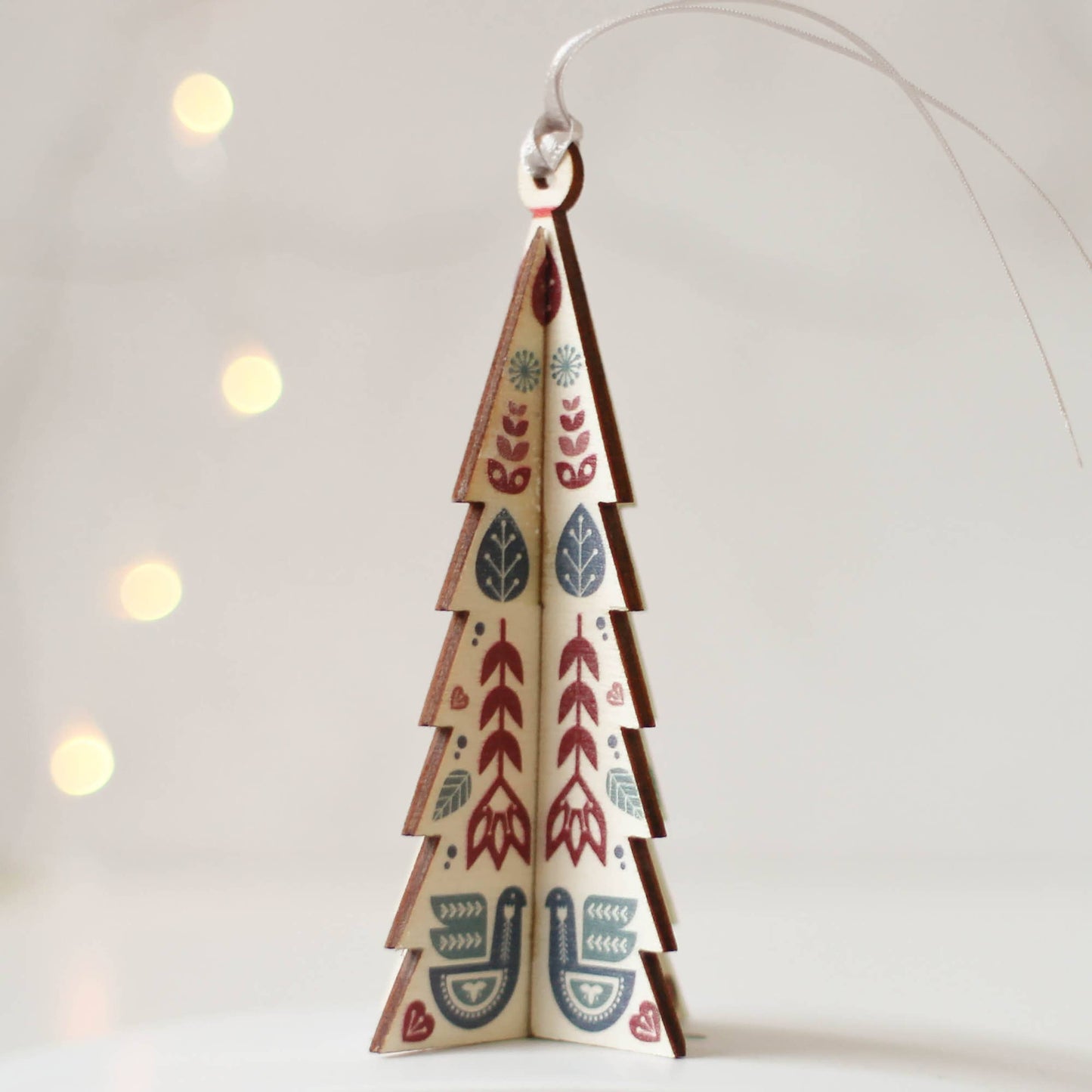 Folk Tree Christmas Tree Decoration