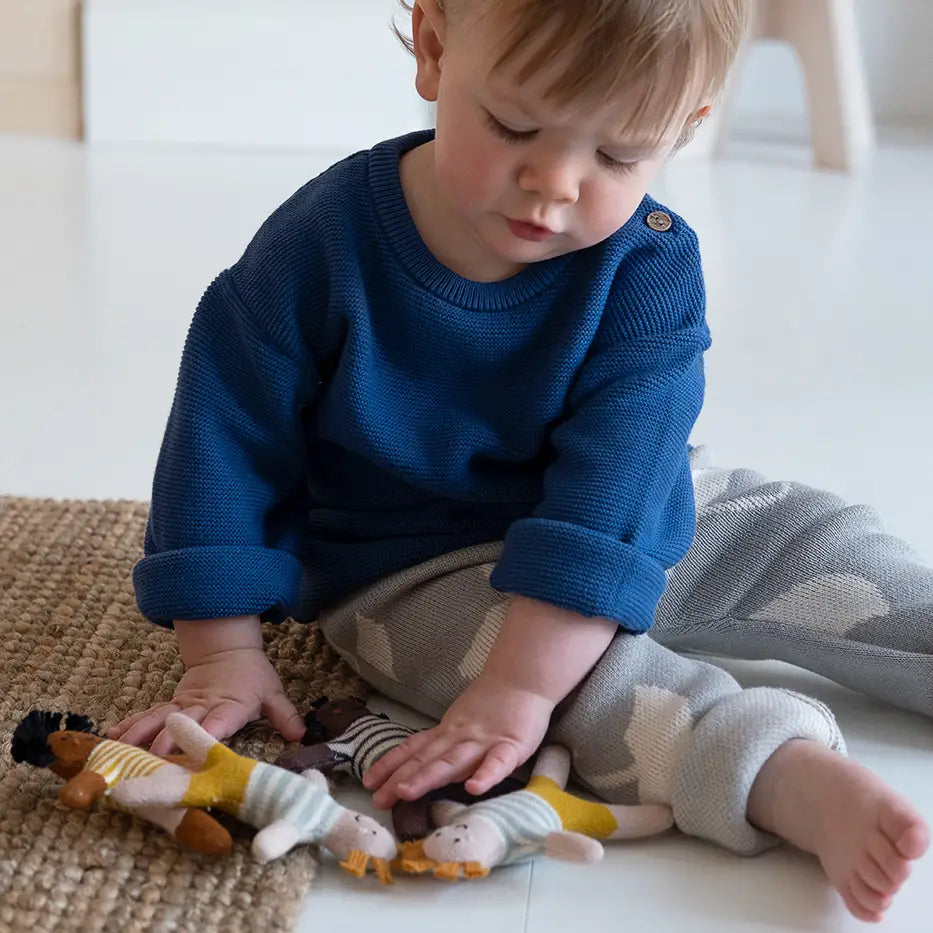 Buddies. Mini Knit Rattles
