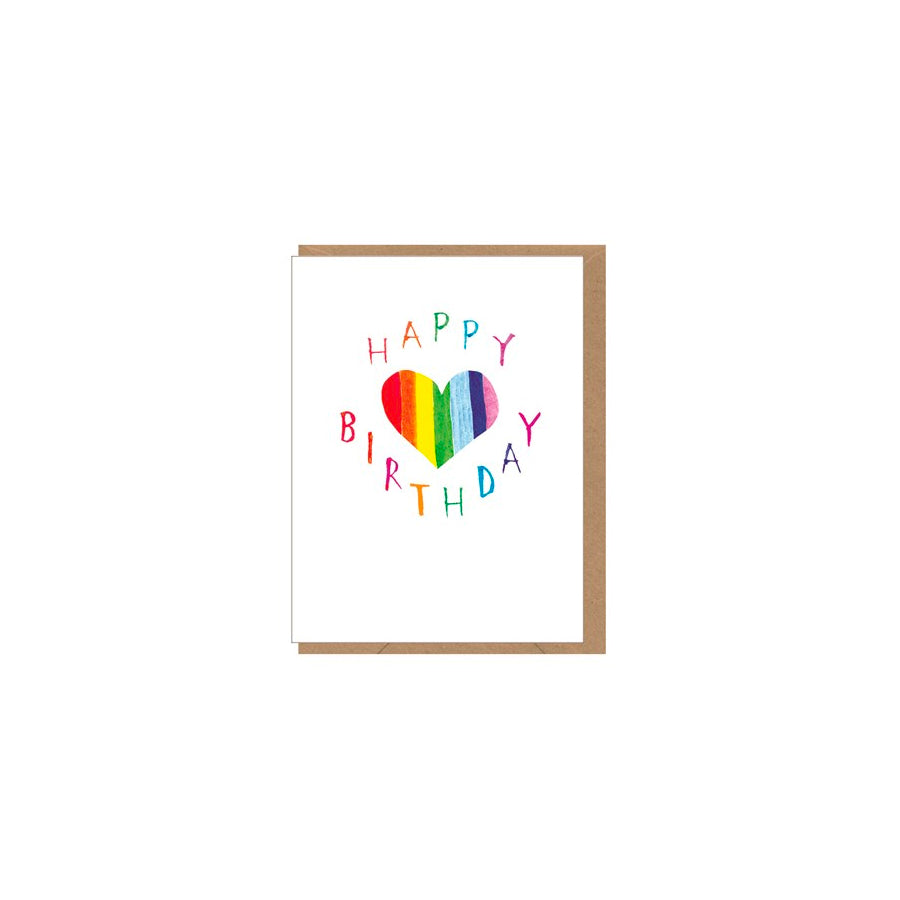 Birthday Rainbow Mini Card