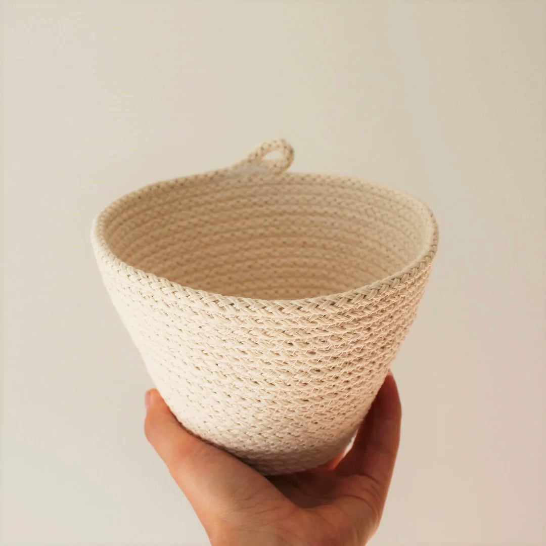 Stitched Rope Plant Pot