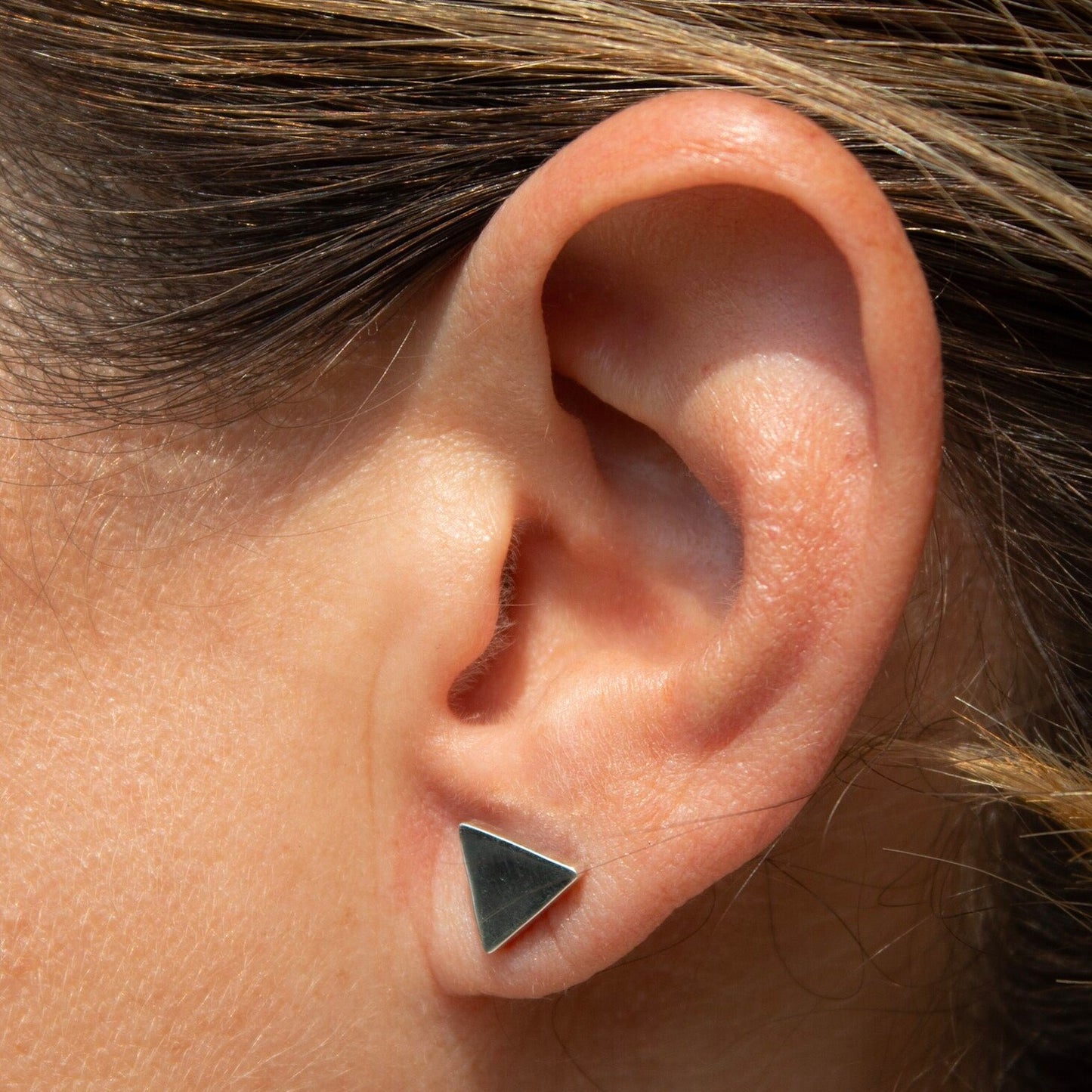 Triangle Stud Earrings
