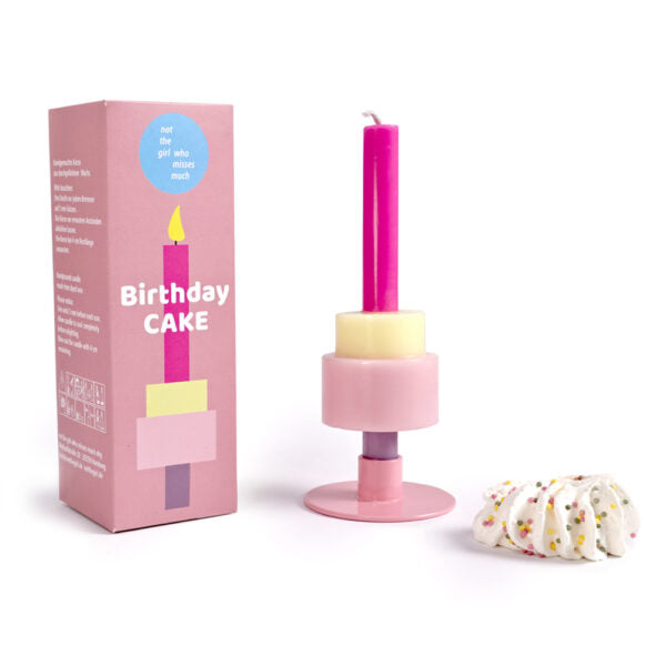 Party Candle Birthday Cake