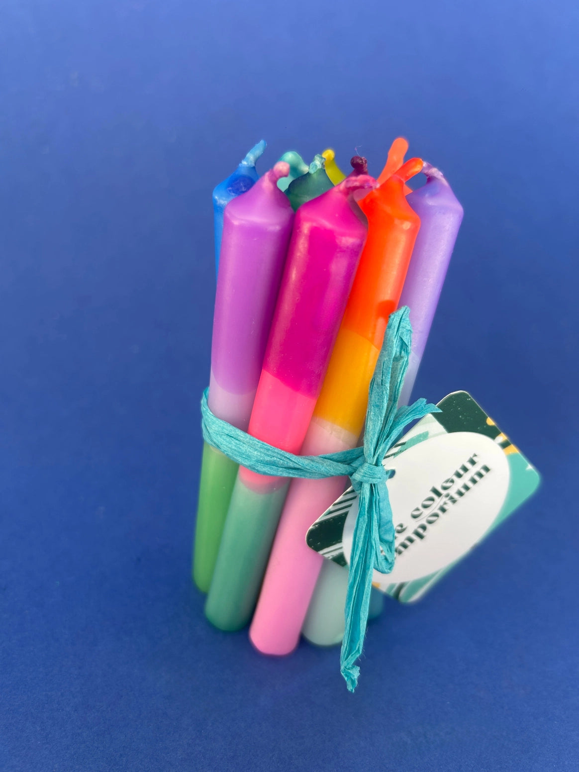 Mini Dip Dye Candles - bundle of 10