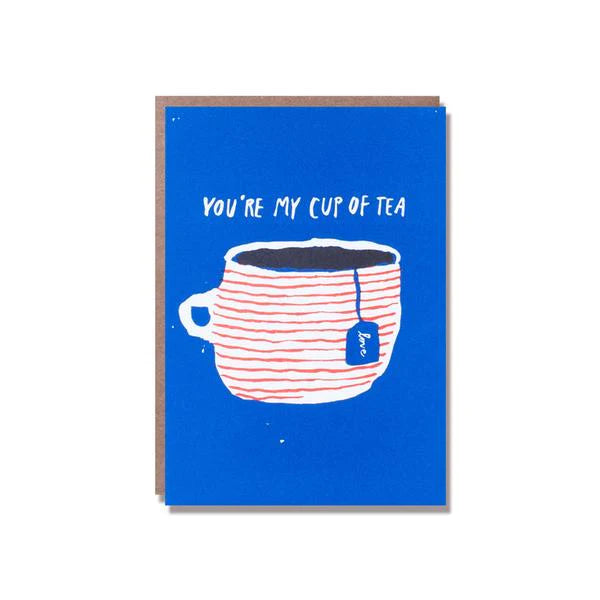 You're My Cup of Tea Mini Greetings Card