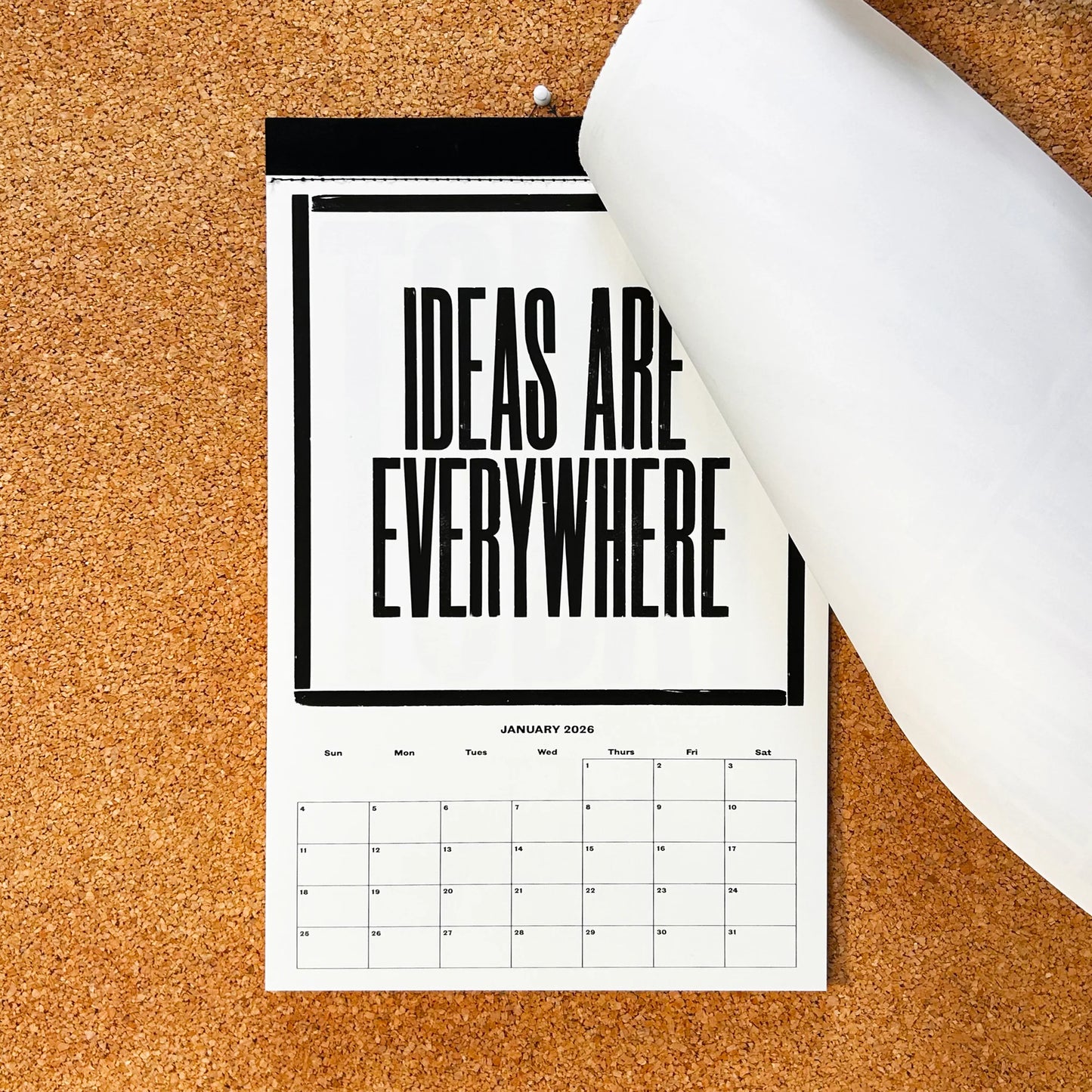 Anthony Burrill Wall Calendar 2026