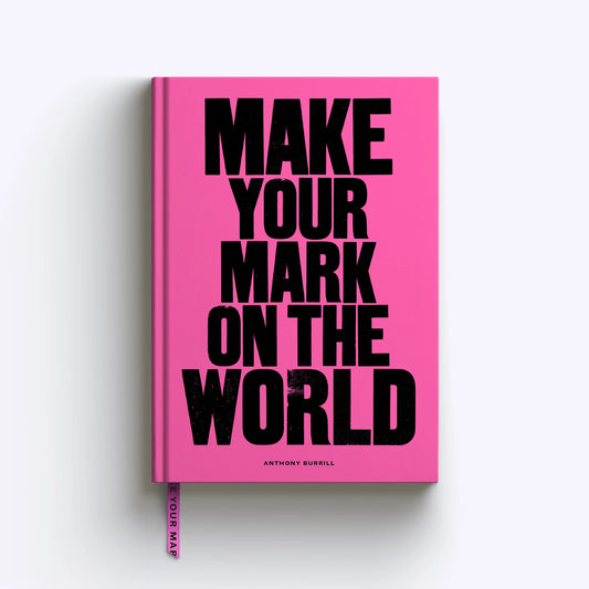 Make Your Mark on the World A5 Plain Notebook
