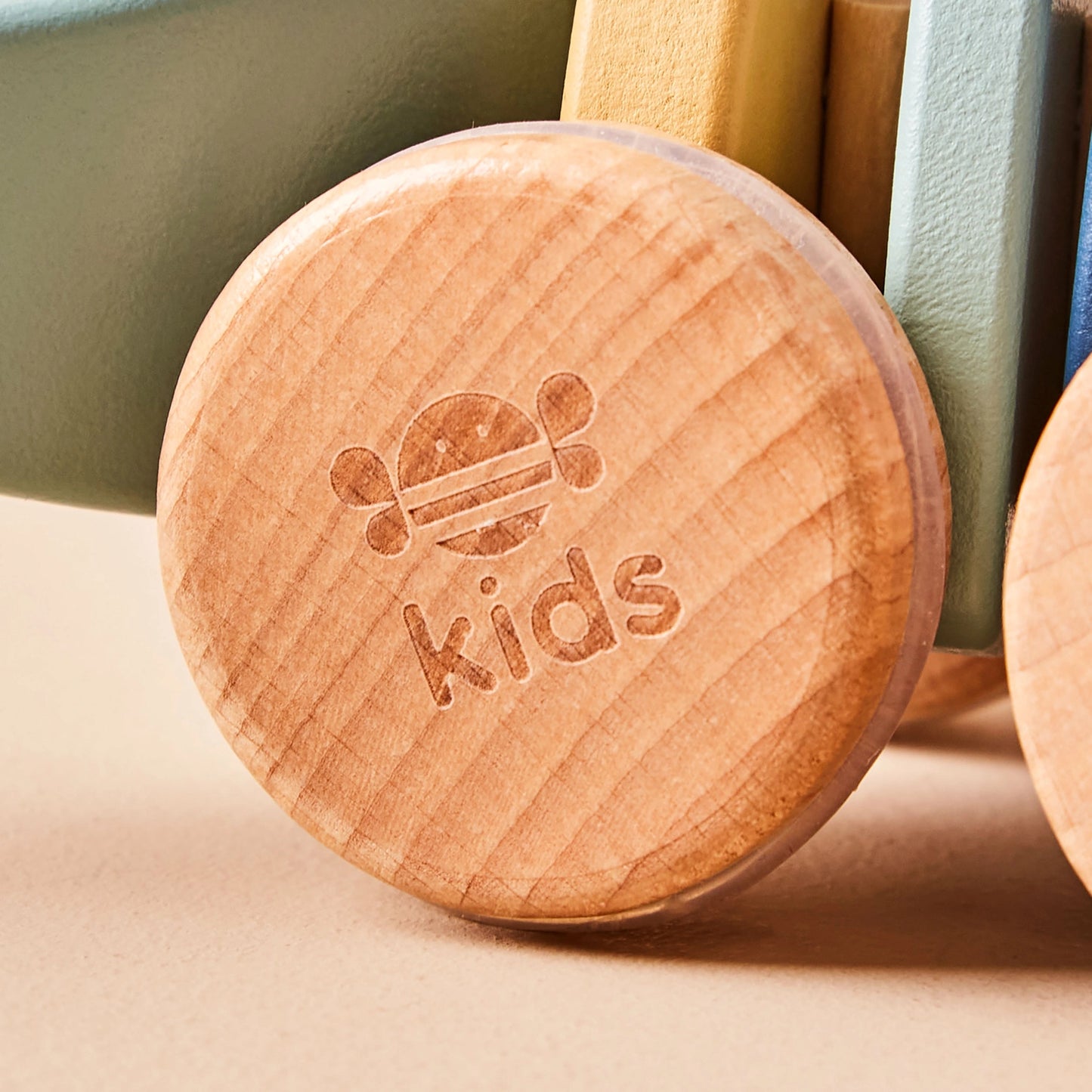 Just Bee Kids Wooden Crocodile Pull Along Toy