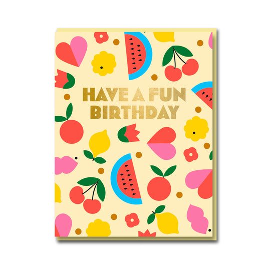 Birthday Fun Birthday Card