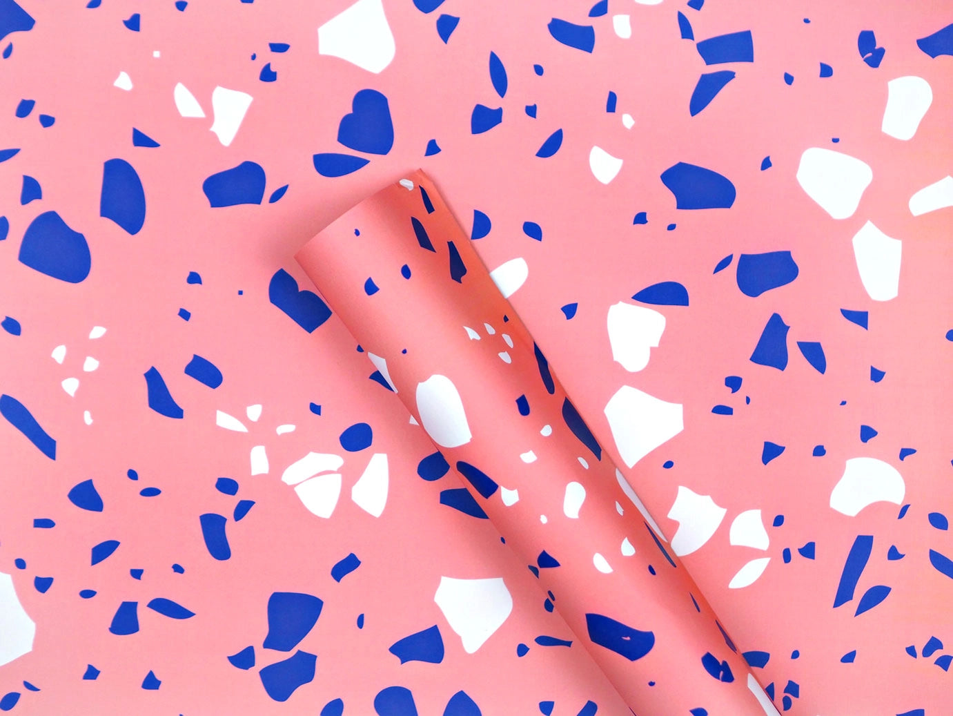 Pink Terrazzo Gift Wrap