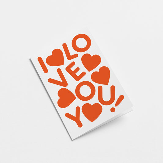 I Love You Card