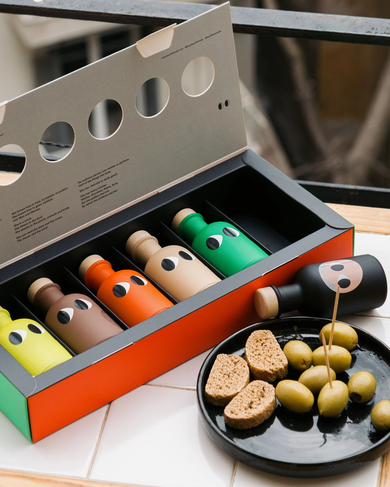 Mini Olive Oils Gift Box 6 x 50ml bottles