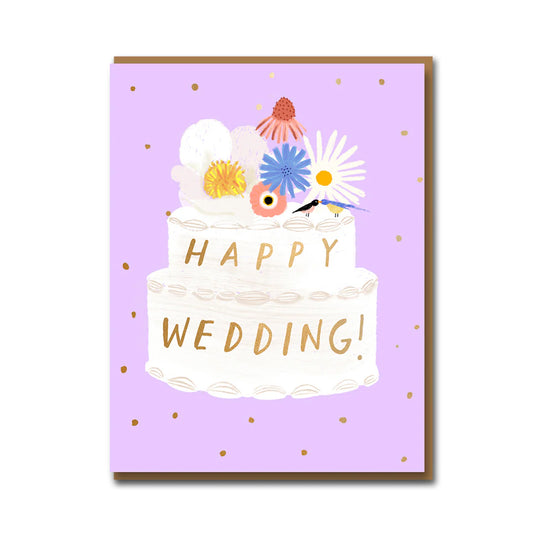 Carolyn Suzuki Sugar Wedding Cake Card