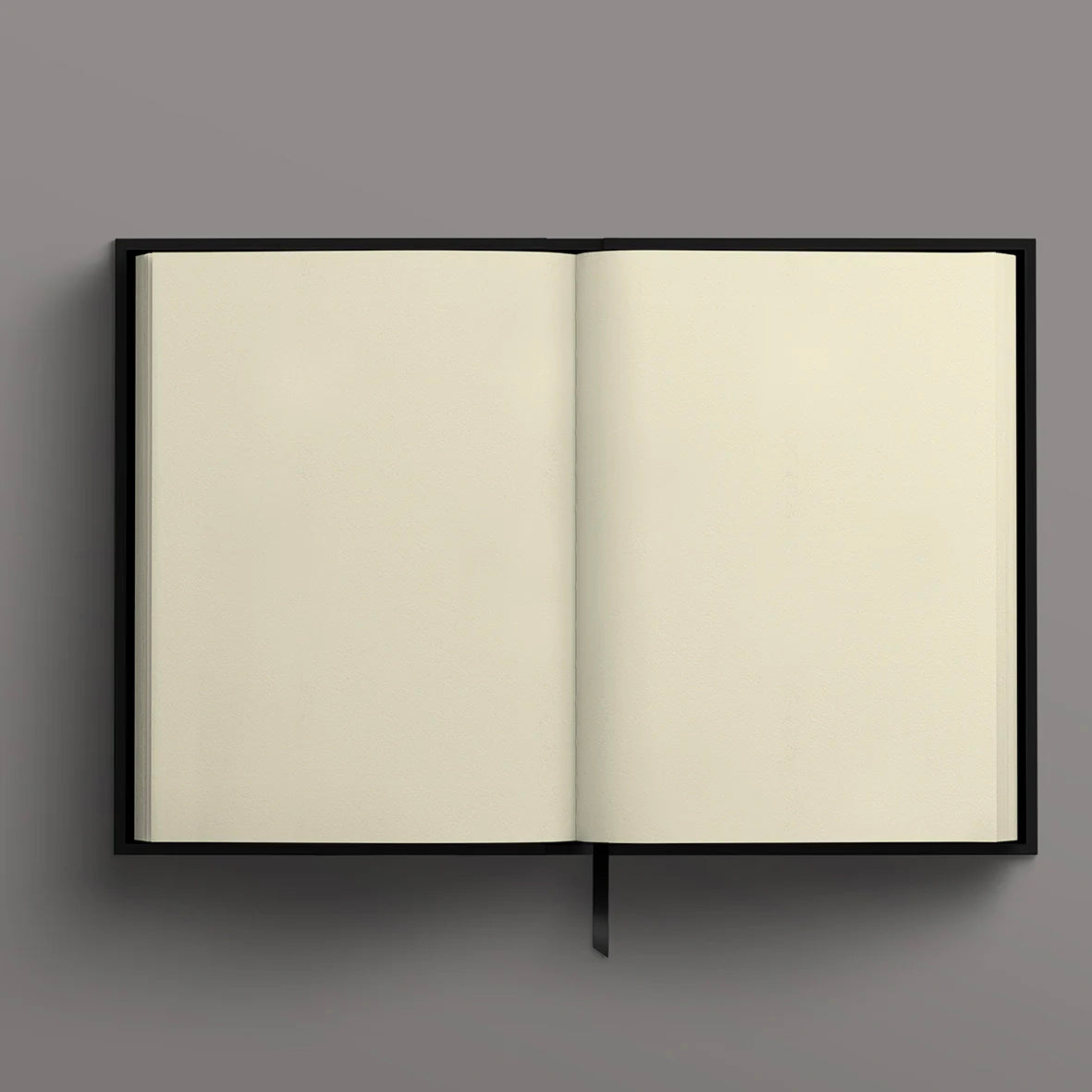 Blank Canvas Black A5 Plain Sketchbook