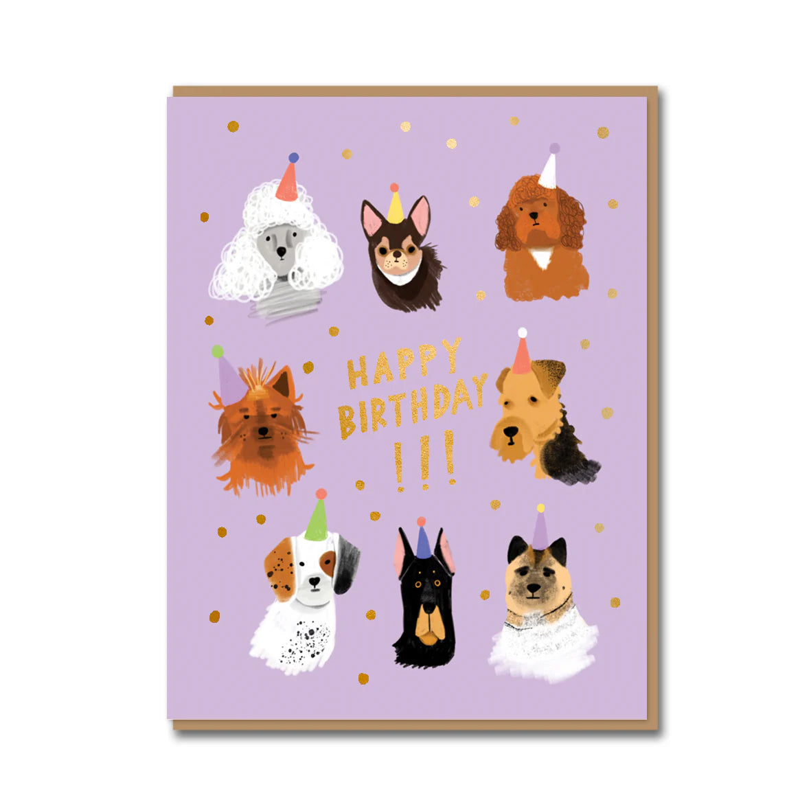 Canine Crew Birthday Card