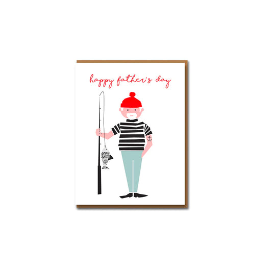Fisherman Father's Day Card